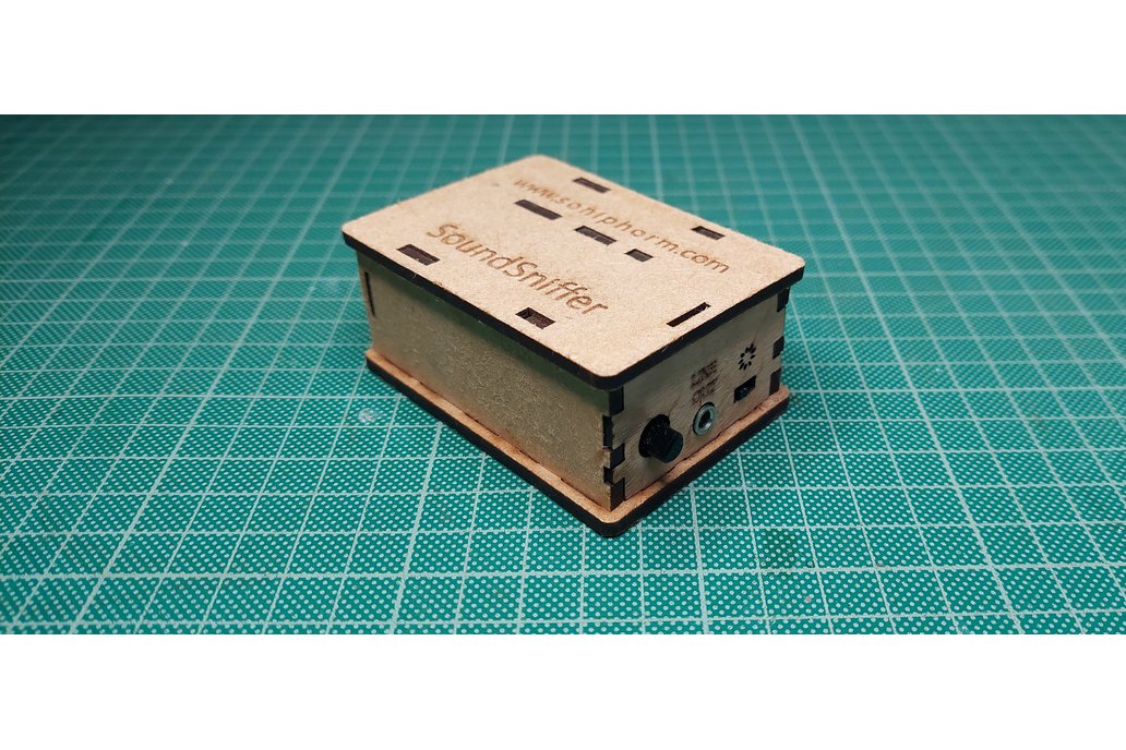 SoundSniffer preamp for contact mic, coil and mic 1