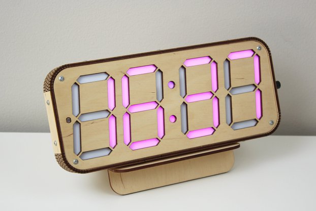 7 segment LED clock Kit