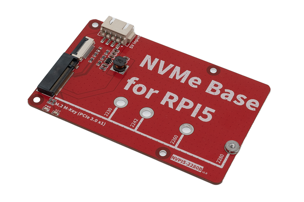 NVMe 2230 2242 2260 2280 Base for Raspberry Pi 5