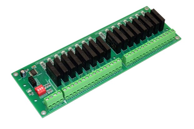 16 Channel I2C Solid State Relay Module