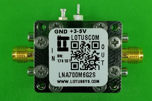 Amplifier LNA 0.4dB NF 0.7~6GHz