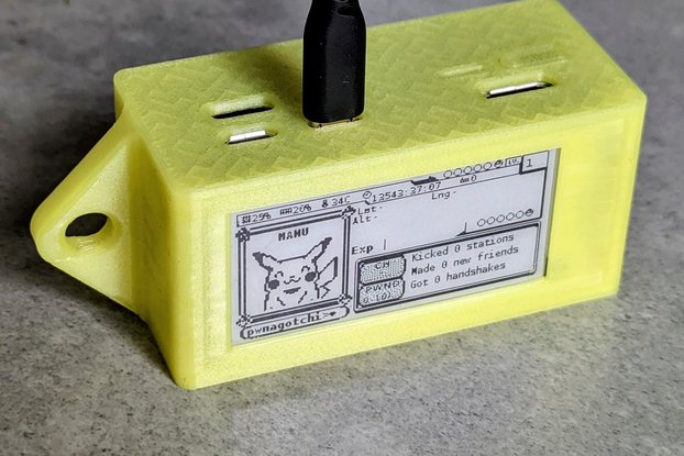 Pwnachu Pwnagotchi Fancygotchi with Battery