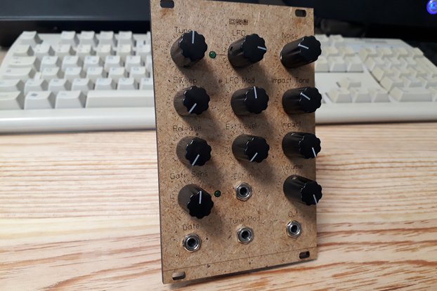 Coron DS8 clone - Eurorack Analog Drum Synth