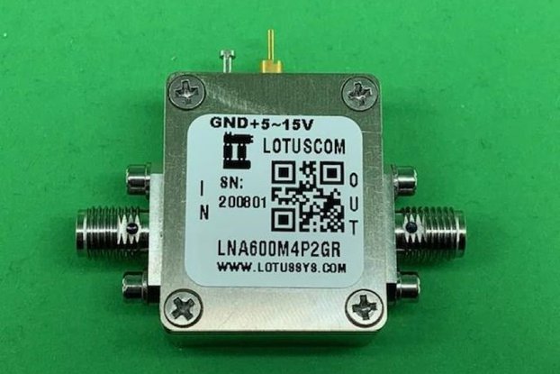 Broadband Ultra LNA with LDO 0.6dB NF 600M~4.2GHz