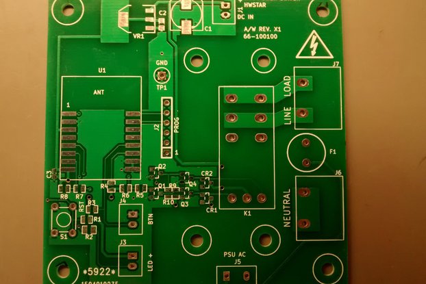 Board blank for ESP12-appliance_mod