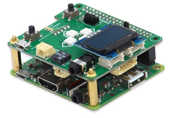micro:Pi - IoT HAT & Raspberry Pi 3 A+