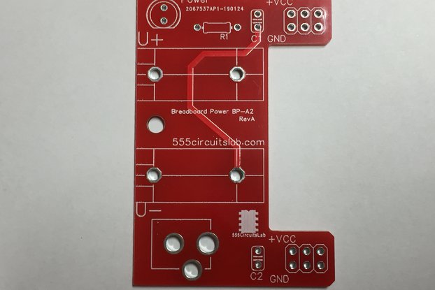 Breadboard Power Adapter - PCB