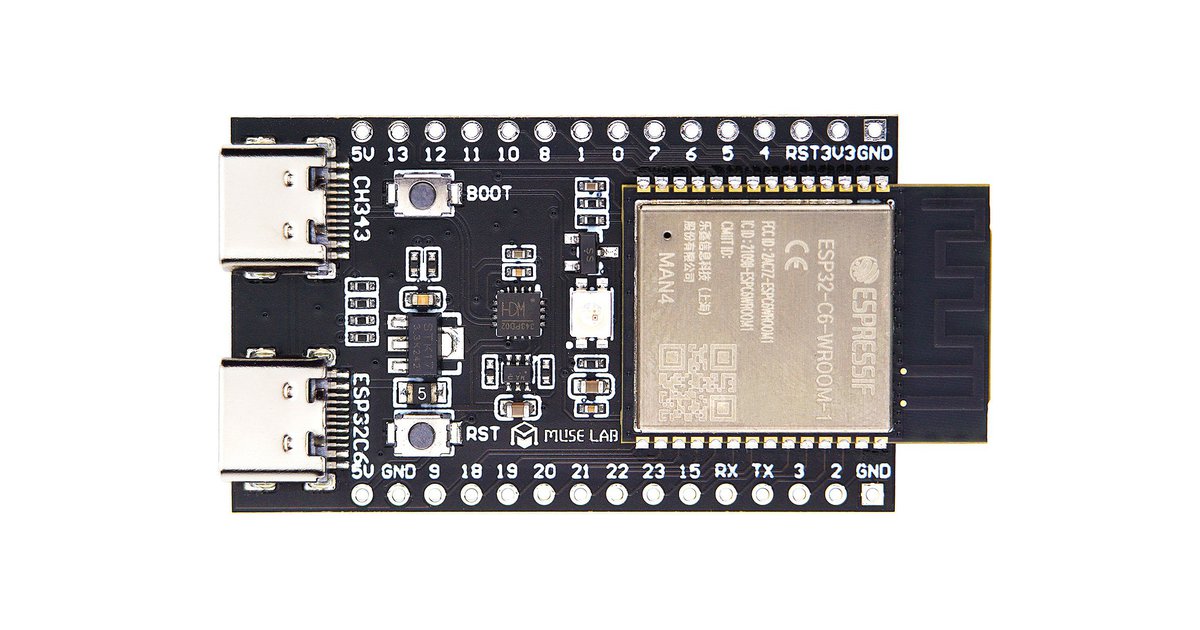 ESP32-C6-DevKitC-1-N8 Development Board