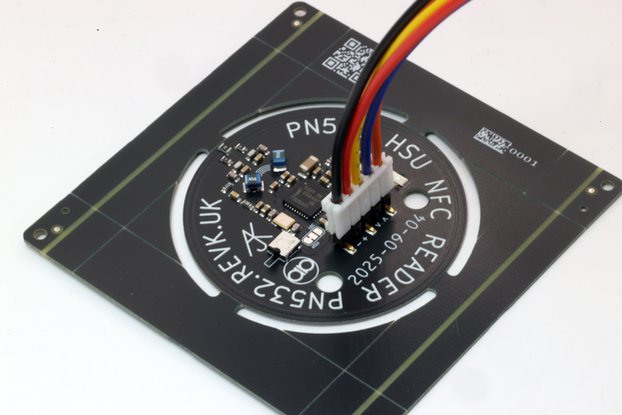 NFC Reader board (PN532) with case and lead