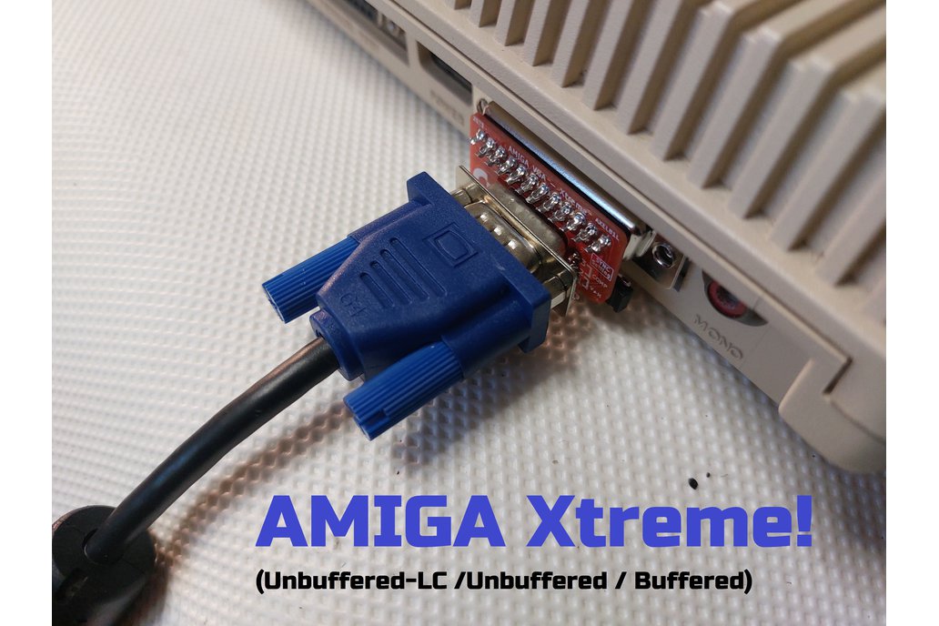 Amiga VGA adapter Xtreme with DB23F original 1
