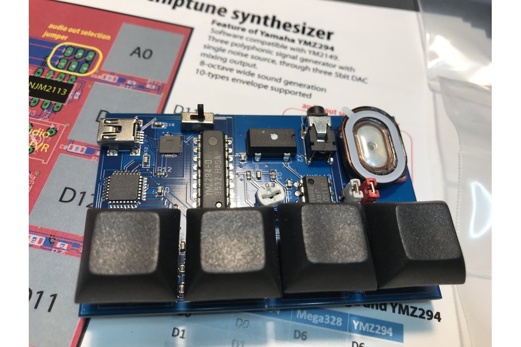 Simple Chiptune synthesizer 1