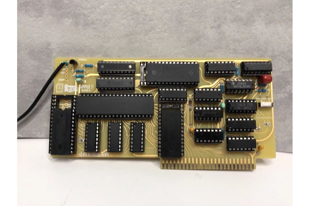 Apple II 80-Column Text Card – ENIG Gold Edition 1