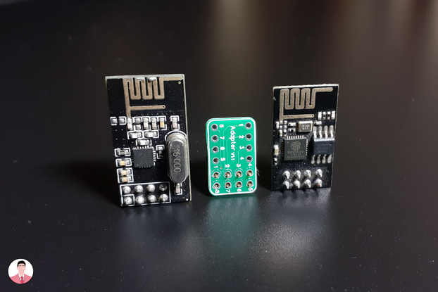 8 Pin module adapter for Breadboard