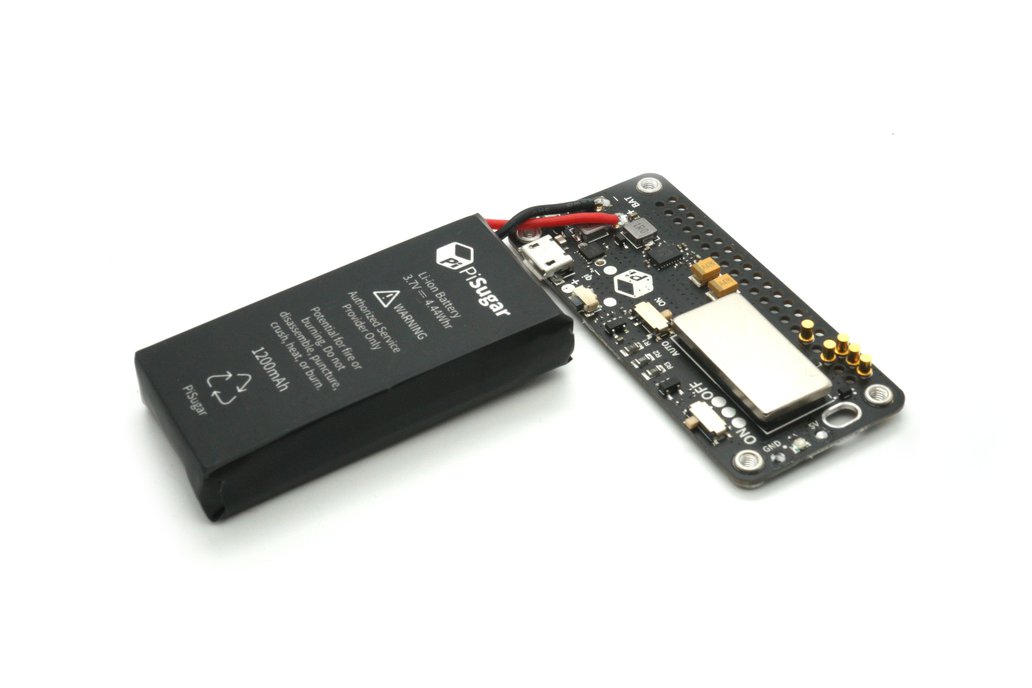 Pisugar S: Battery for Raspberry Pi zero 1