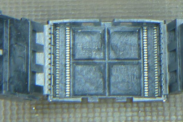 Meritec TSOP 56 pin 0.5mm pitch SMD socket