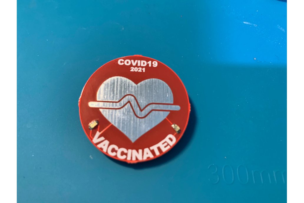 Vaxxed 💉 Badge 1