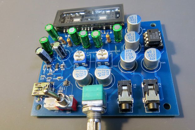 All NEW Nutube headphone amplifier