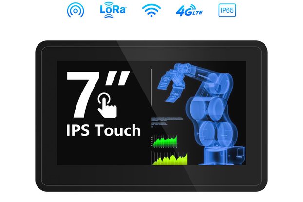 Pi Terminal-7” 1024*600 CM4 HMI All-In-One Panel