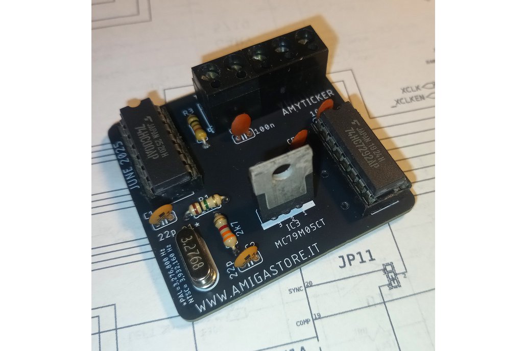 AMYTICKER -Crystal controlled Amiga Tick Generator 1
