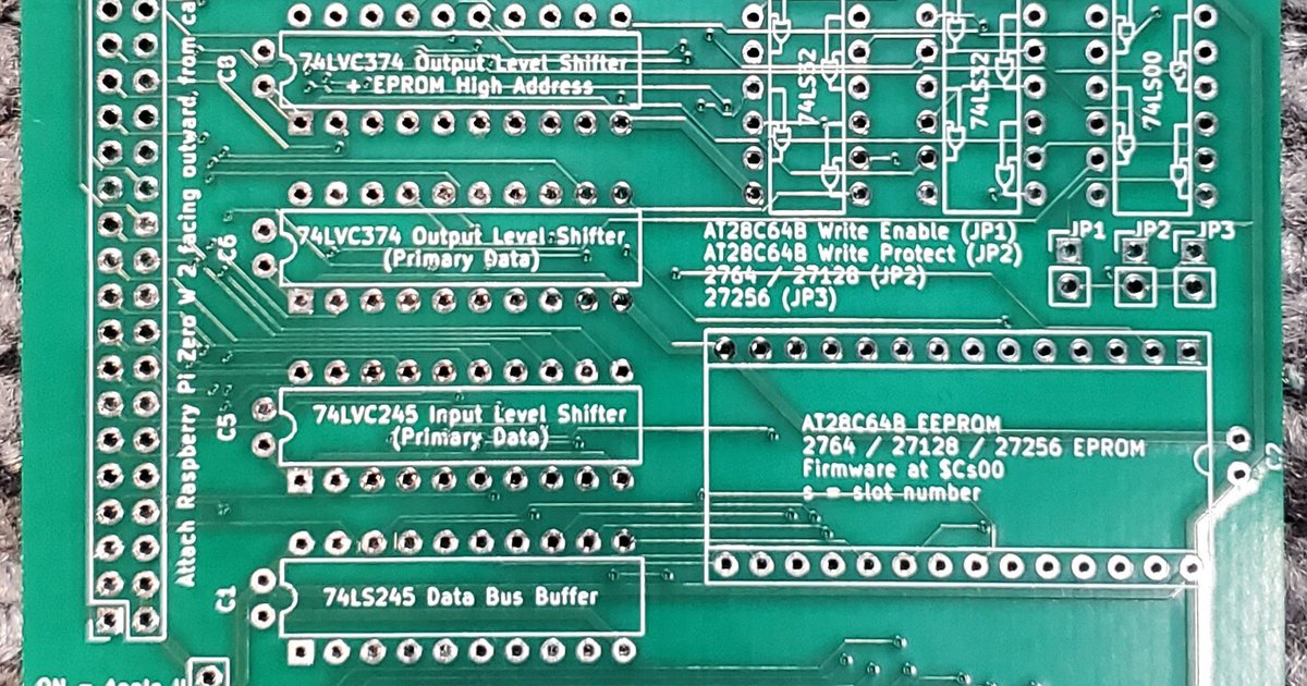 Apple2-IO-RPi board