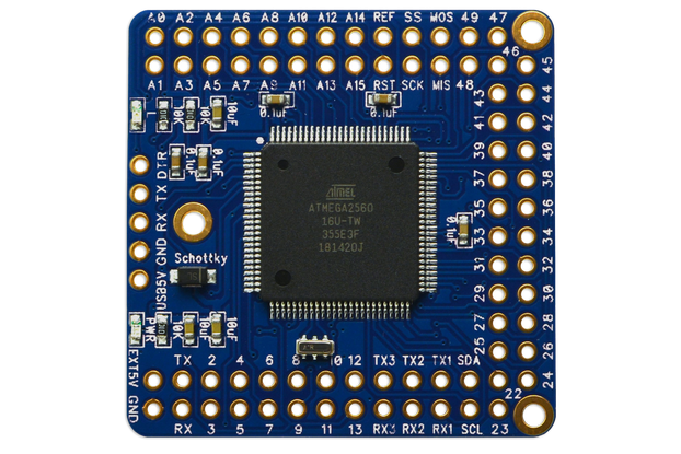Naked Mega 2 Arduino Mega 2560 compatible board