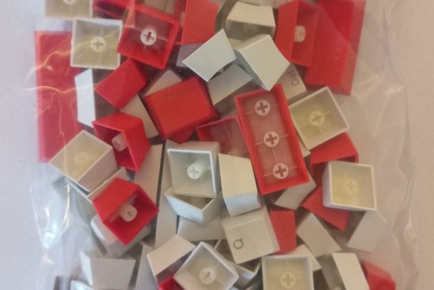 "'Mario'" Custom ABS Keycap Set (104 pcs)