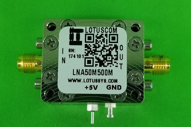 Amplifier LNA 1.0dB NF 50MHz to 500MHz