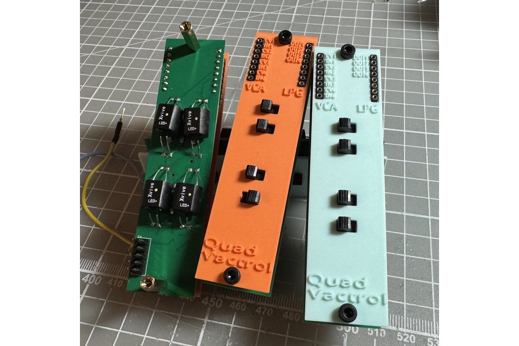 Quad Vactrol VCA for AE Modular v1 1
