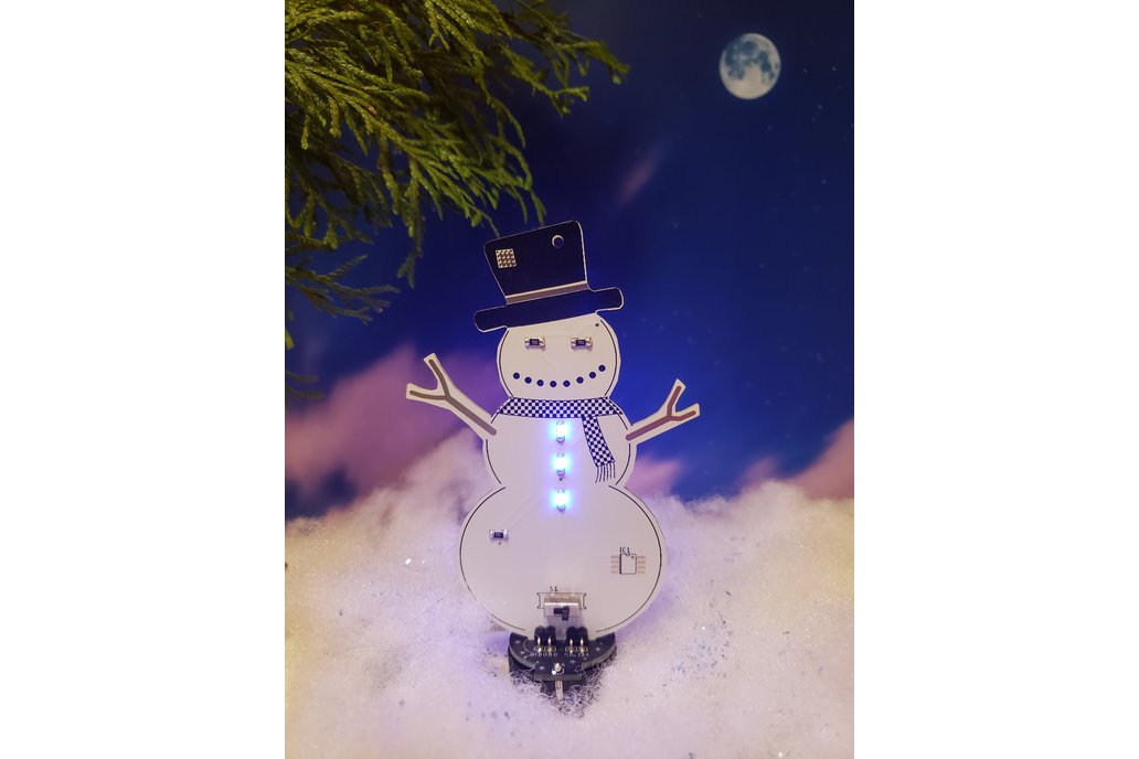 DIY (2x) Frosty the Snowman Christmas Ornament 1