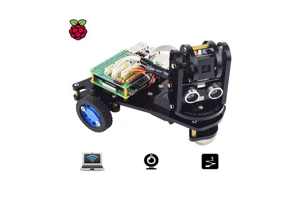 Adeept PiCar-Raspberry Pi 3WD Smart Robot Car Kit