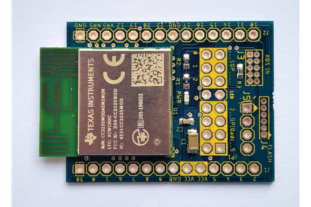CC3235MODASM Maker Friendly WiFi Prototype Board 1