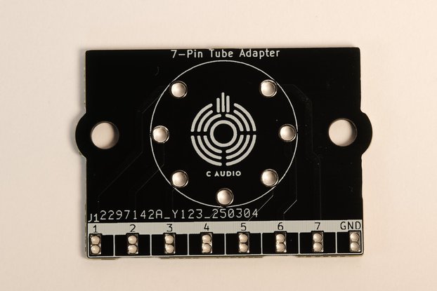 7-Pin Tube Prototyping Adapter (bare PCB)