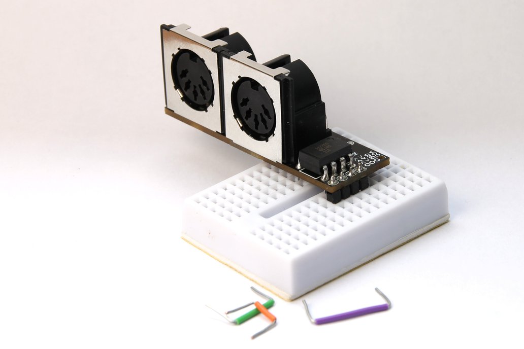 MIDI IN and OUT Module for 3,3V and 5V (V1.1) 1