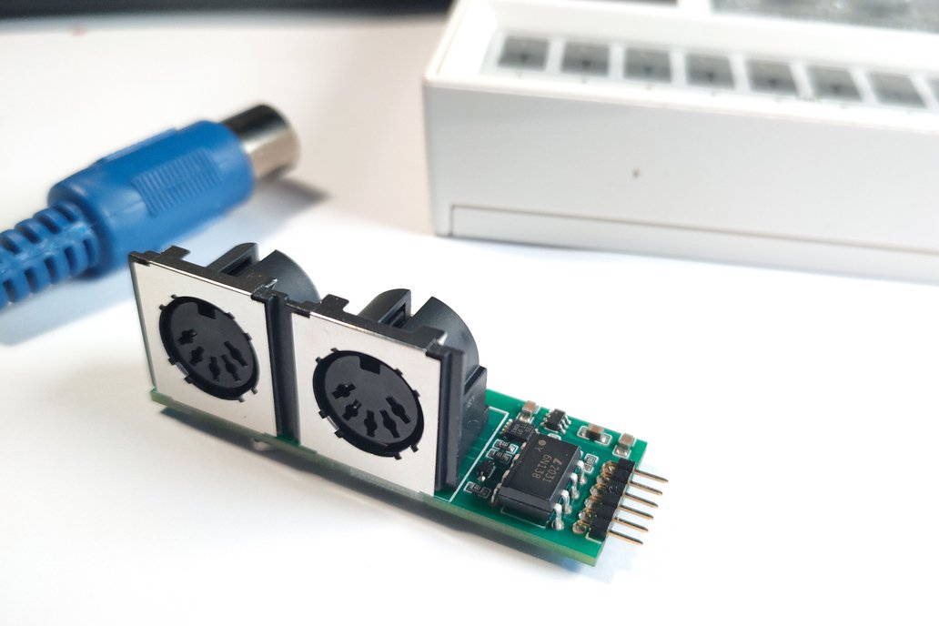 MIDI IN and OUT Module for 3,3V (V1.0) 1