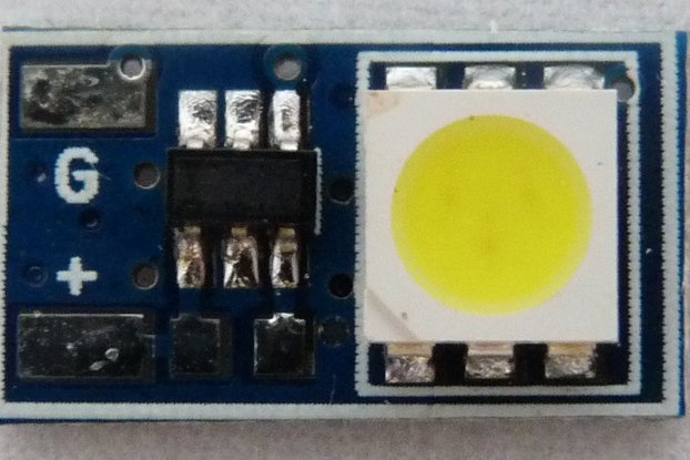 12V Warm white LED module