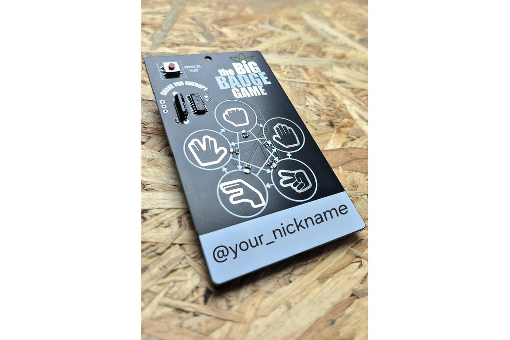The Big Badge Game 1