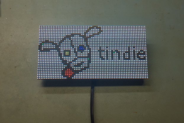 64x32 RGB Led Matrix ESP8266 Driver Board