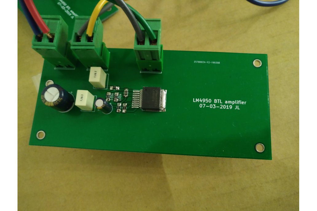 Tiny Amp, 10W class-AB chip amp kit 1