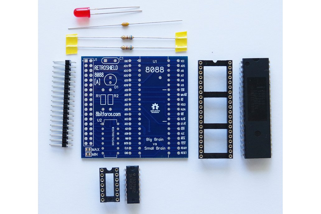 RetroShield 8088 for Arduino Mega/Teensy 1