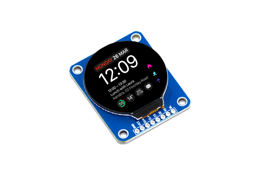 1.28 inch Display Breakout Round LCD Display 1