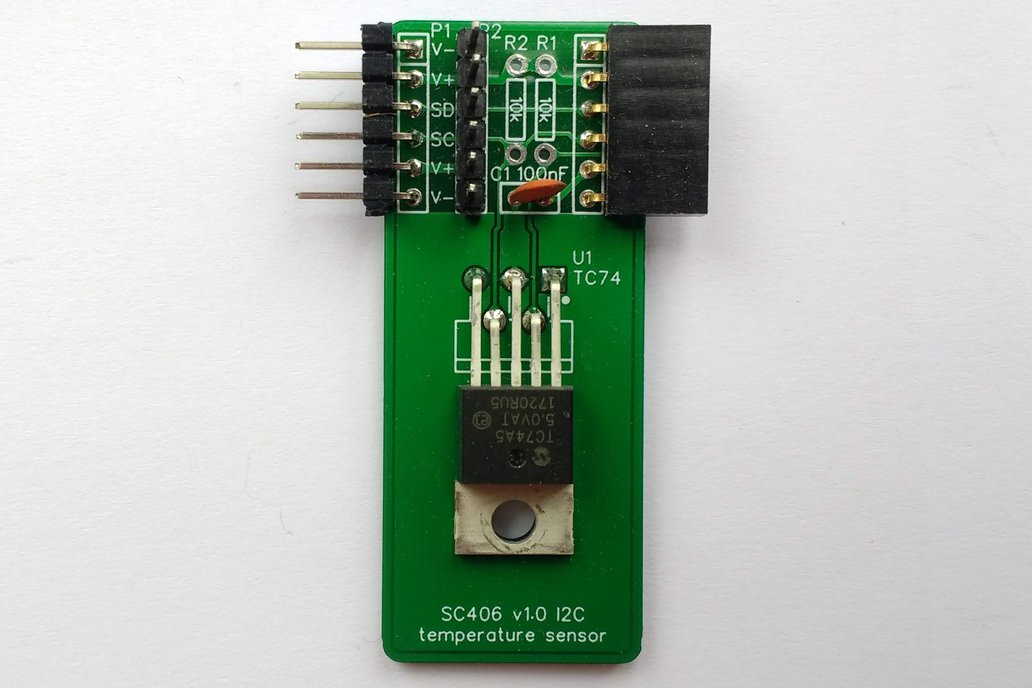 SC406 I2C Temperature Sensor Kit (TC74) 1