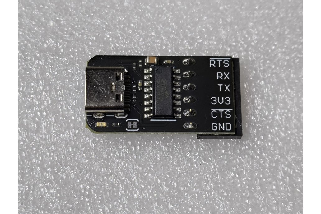 uUSB/USB-C CDC Serial Adaptor (3.3v) 1