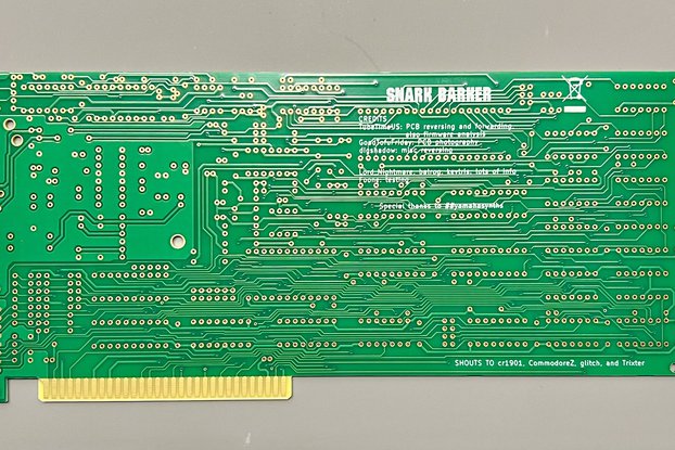 Snark Barker 8-Bit Sound Blaster 1.0 Clone Project