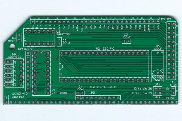 SC103 Z80 PIO Board for RC2014