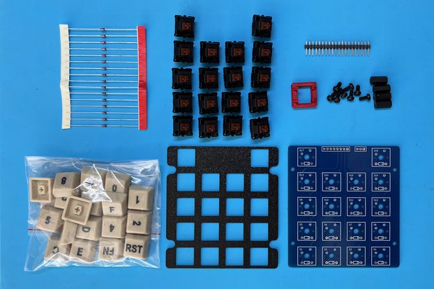 Hex Keypad 4x4 Matrix +2 - Ultimate Cherry MX