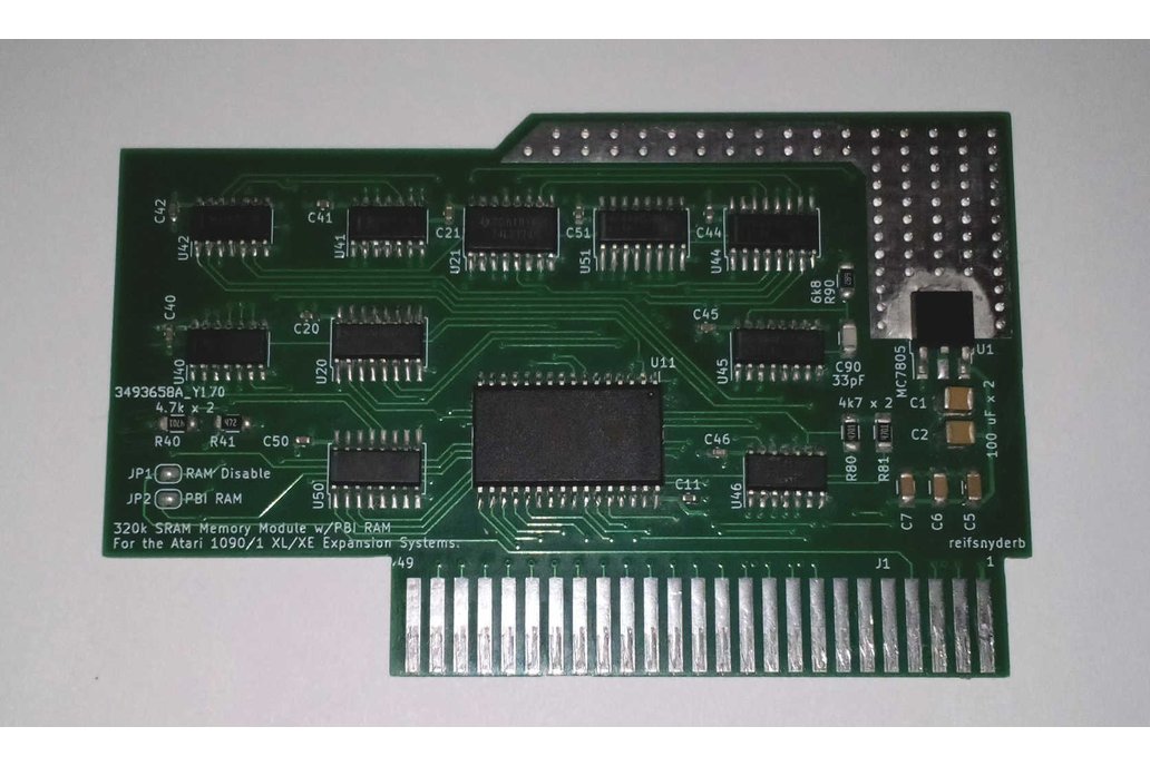 320k Memory Upgrade For the Atari 1090XL/1091XL 1