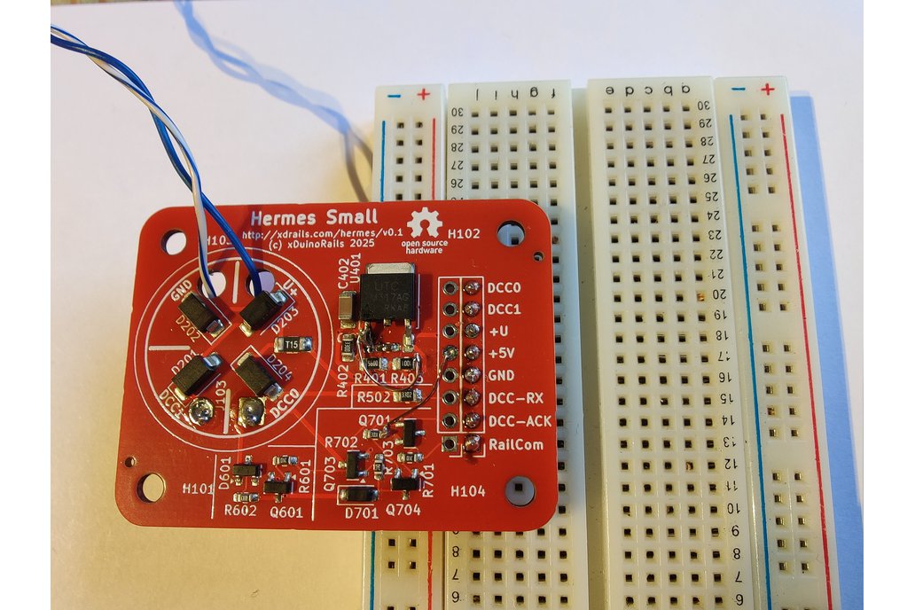 DCC and Railcom interface for Arduino et al. 1
