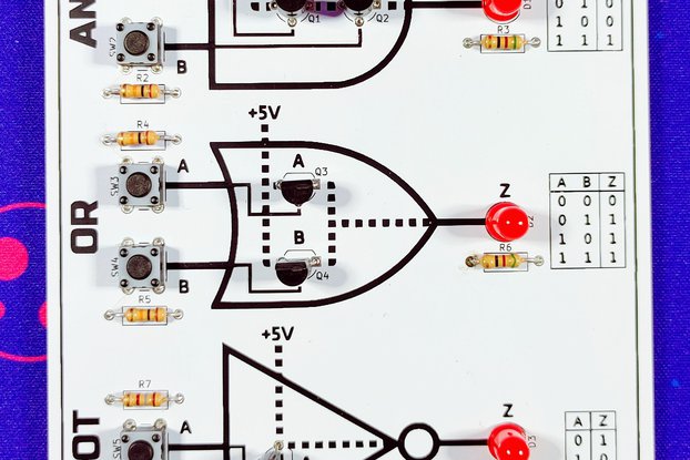 Logic Gates Learning Kit #2 - Transistors