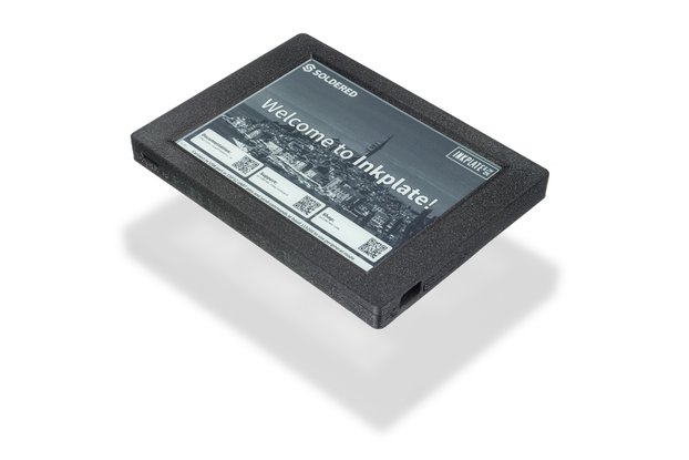 Soldered Inkplate 6PLUS with enclosure