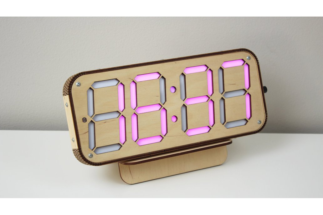7 segment LED clock Kit 1